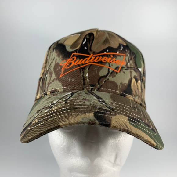 budweiser camo hat